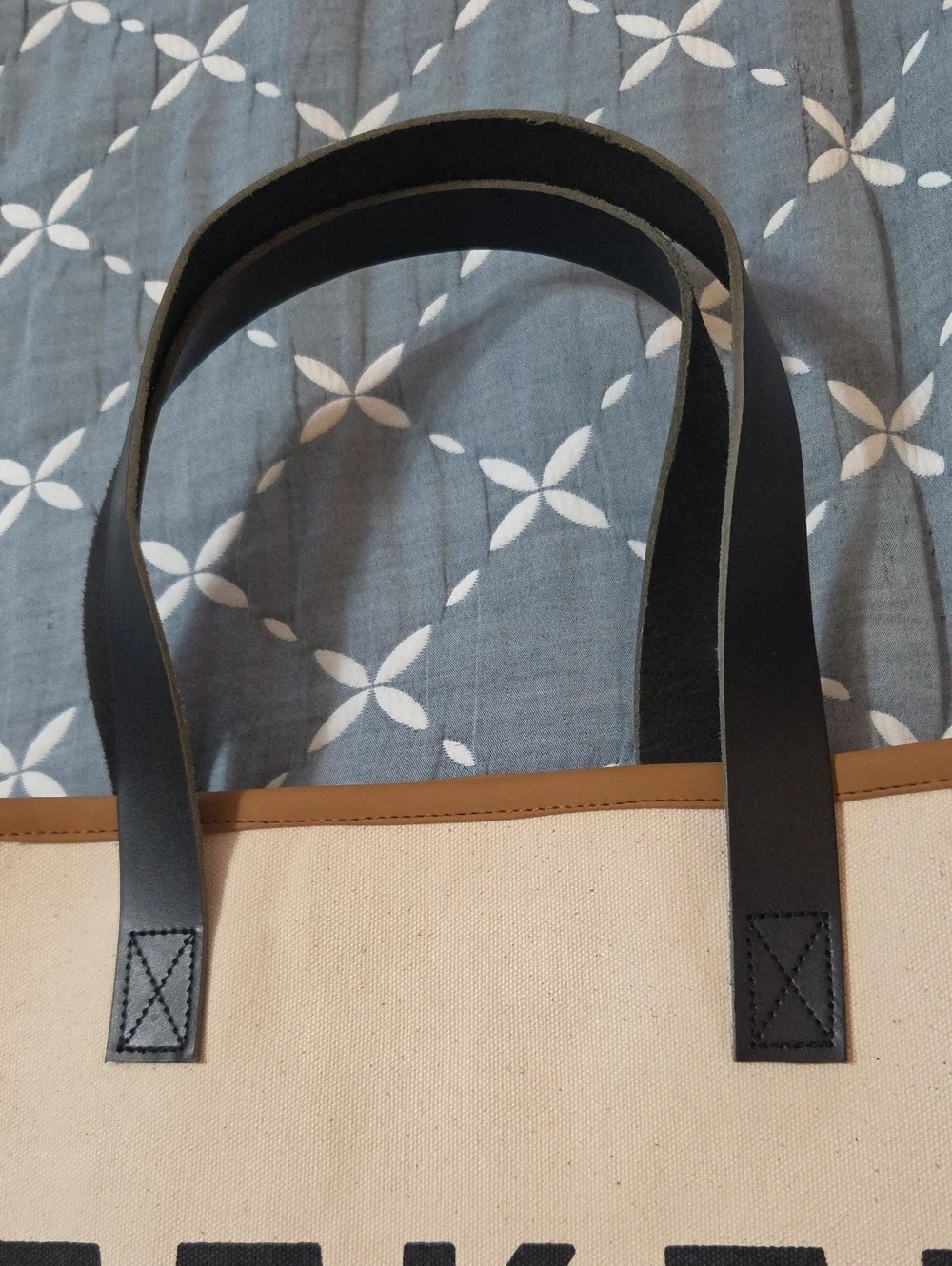 Weekend Vibes Canvas Tote Beach Bag
